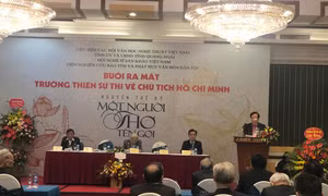 Ra mắt trường thiên thơ và lịch sử viết về Chủ tịch Hồ Chí Minh