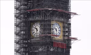 Tháp đồng hồ Big Ben đón sinh nhật lặng lẽ