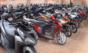 Hàng trăm xe máy cầm cố không chính chủ ở Bình Phước