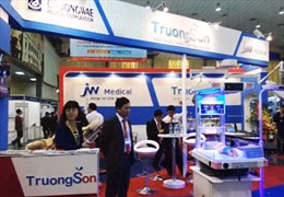 280 gian trưng bày sản phẩm tham dự Vietnam Medipharm Expo-2018