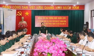 Đại tướng Ngô Xuân Lịch: Lực lượng Hải quân phải tuyệt đối không để bị động, bất ngờ