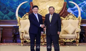 Quan hệ chính trị, đối ngoại Việt Nam - Lào ngày càng gắn bó, tin cậy