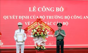 Đại tá Vũ Như Hà được điều động, bổ nhiệm làm Giám đốc Công an tỉnh Lạng Sơn