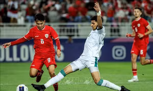 Thua ngược U23 Iraq, U23 Indonesia hụt một suất đi Olympic