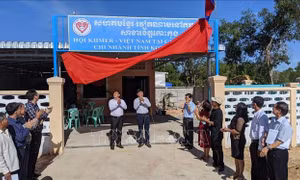 Khánh thành nhà sinh hoạt cộng đồng Hội Khmer-Việt Nam tỉnh Koh Kong