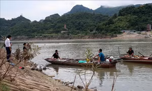Khẩn trương tìm kiếm học sinh lớp 11 bị đuối nước ở sông Đà 