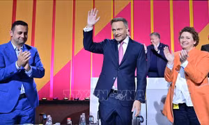 Ông Christian Lindner tái đắc cử chức Chủ tịch đảng FDP của Đức