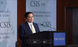 Thủ tướng Phạm Minh Chính thuyết trình tại CSIS Hoa Kỳ 
