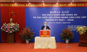 Hoàn thành công tác bầu cử ĐBQH khóa XV và đại biểu HĐND các cấp 