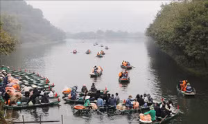 Dịp Tết, Ninh Bình thu hút 135.000 lượt du khách