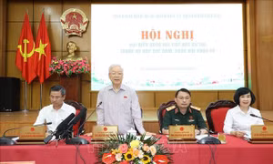 Tổng Bí thư Nguyễn Phú Trọng: Hà Nội phải gương mẫu đi đầu thực hiện đấu tranh phòng, chống tham nhũng, tiêu cực