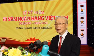 Tổng Bí thư Nguyễn Phú Trọng: Ngành Ngân hàng giữ vai trò huyết mạch của nền kinh tế