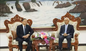 Việt Nam - Lào tiếp tục thắt chặt quan hệ giữa hai cơ quan Tuyên giáo và Tuyên huấn
