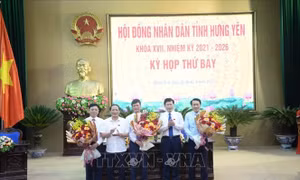 Ông Lê Xuân Tiến được bầu làm Phó Chủ tịch Thường trực HĐND tỉnh Hưng Yên