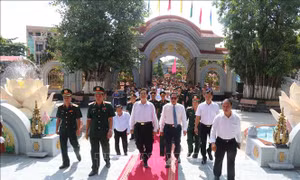 Khánh thành Khu nhà tưởng niệm Chủ tịch Hồ Chí Minh