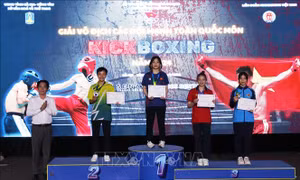 Hà Nội toàn thắng tại Giải vô địch các đội mạnh toàn quốc môn Kickboxing 
