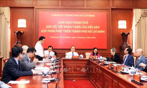 Lãnh đạo TP Hồ Chí Minh tiếp thu ý kiến đóng góp xây dựng từ kiều bào