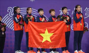 Cầu mây Việt Nam kết thúc thi đấu với đủ màu huy chương