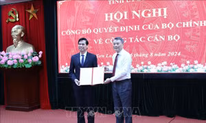 Đồng chí Hoàng Quốc Khánh giữ chức Bí thư Tỉnh ủy Sơn La