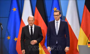 Tân Thủ tướng Đức Olaf Scholz bắt đầu chuyến thăm Ba Lan
