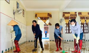 Hà Tĩnh hối hả khắc phục hậu quả mưa lũ, ổn định đời sống nhân dân
