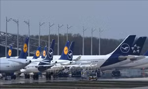Đức: Máy bay của Lufthansa gặp sự cố tại sân bay Munich