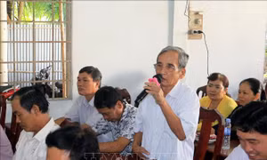 Cử tri các địa phương quan tâm đến chính sách an sinh, phát triển kinh tế - xã hội