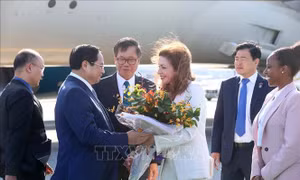 Thủ tướng tới Hoa Kỳ bắt đầu tham dự Tuần lễ Cấp cao ĐHĐ LHQ Khoá 78 