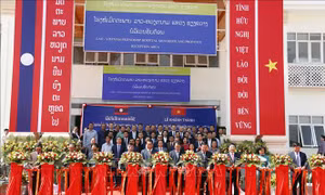 Khánh thành Bệnh viện Hữu nghị Lào - Việt Nam tỉnh Xiêng Khoảng