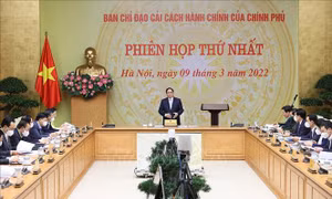 Thủ tướng Phạm Minh Chính chủ trì họp Ban Chỉ đạo cải cách hành chính