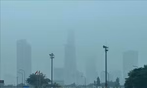 TP Hồ Chí Minh: Xuất hiện sương mù dày đặc do độ ẩm cao