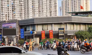Tổ chức giao thông tại nút giao Sa Đôi – Đại Mỗ, cổng KCN Thăng Long