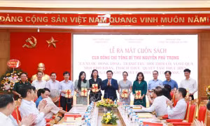 Ra mắt sách của Tổng Bí thư về quyết tâm thực hiện thắng lợi Nghị quyết Đại hội XIII 