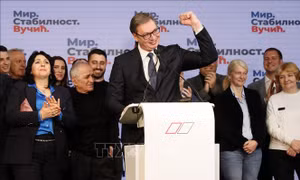 Bầu cử tại Serbia: Tổng thống Vucic nhiều khả năng tái đắc cử