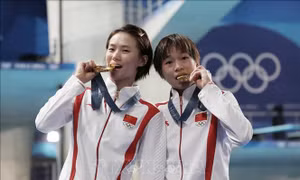Olympic 2024: Trung Quốc giữ ngôi đầu, Mỹ vươn lên thứ hai bảng tổng sắp huy chương