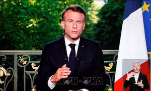 Tổng thống Macron tuyên bố giải tán Quốc hội Pháp và tổ chức bầu cử sớm