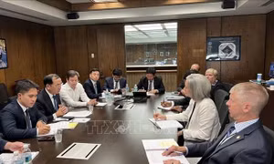 Thứ trưởng Bộ Công an Trần Quốc Tỏ làm việc với Cơ quan Điều tra liên bang Mỹ