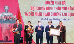 Ninh Hải phát huy lợi thế về kinh tế biển, xây dựng nông thôn mới