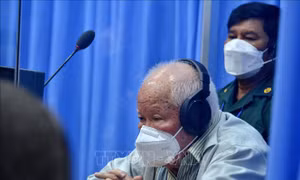 ECCC tiến hành xử phúc thẩm cựu thủ lĩnh Khmer Đỏ Khieu Samphan