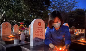 Tưởng nhớ, tri ân những liệt sỹ - nét đẹp ngày đầu năm mới