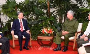 Bộ trưởng Bộ Công an Tô Lâm thăm chính thức Cuba