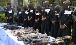 59 phiến quân Taliban ra đầu hàng