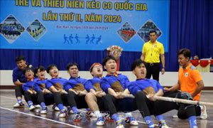 Khai mạc Giải vô địch trẻ và thiếu niên Kéo co quốc gia 