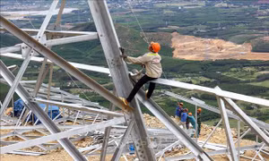 Đường dây 500kV mạch 3 giai đoạn nước rút - Bài 1: Gió và lốc cản bước tiến