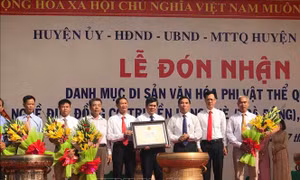 Nghề đúc đồng cổ truyền làng Chè, Thanh Hoá là Di sản Văn hóa phi vật thể quốc gia