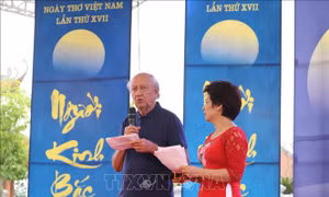 Ngày thơ Việt Nam lần thứ XVII với chủ đề 'Người Kinh Bắc'