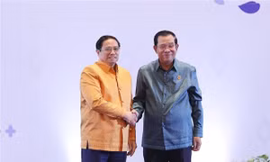 Thủ tướng Phạm Minh Chính dự Gala Dinner do Thủ tướng Campuchia chủ trì