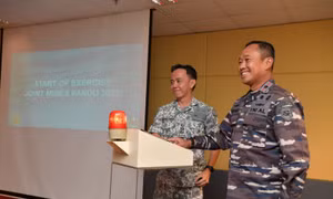 Singapore và Indonesia diễn tập hải quân chung chống lại đe doạ dưới nước