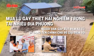Tin tức TV: Mưa lũ gây thiệt hại nghiêm trọng ở nhiều nơi; người dân gấp rút sang tên chính chủ xe cũ để giữ biển số