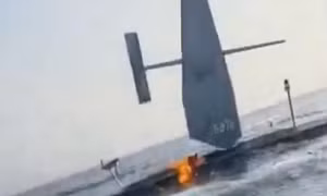 Iran tung video IRGC phá hủy tàu không người lái do thám của Mỹ ở Hormuz